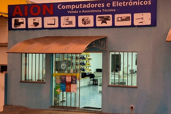 Loja da AION Soluções Técnicas em Macatuba